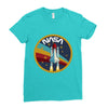 nasa v01 Ladies Fitted T-Shirt