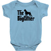the dogfather boxer Baby Onesie