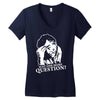 columbo just one more question Women's V-Neck T-Shirt