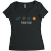 Planet Women's Triblend Scoop T-shirt