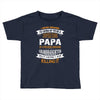 Super Cool Papa Of A Freaking Awesome Granddaughter Toddler T-shirt
