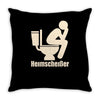 heimschei&szlig;er funny Throw Pillow