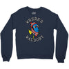 where's waldory (type) Crewneck Sweatshirt