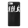 evolution of cricket white silhouette iPhone 7 Case
