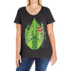 skeletal halloween Ladies Curvy T-Shirt