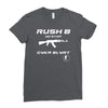counter strike rush b no stop gun gamer game Ladies Fitted T-Shirt