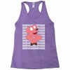 oh my god pig Racerback Tank