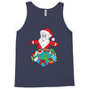 santa with piles of christmas Tank Top