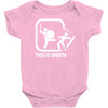 this is sparta funny  film Baby Onesie
