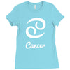 cancer zodiac Ladies Fitted T-Shirt