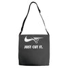 just cut it Adjustable Strap Totes