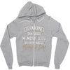 drinking can cause memory loss Zipper Hoodie