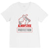 always use protection V-Neck Tee