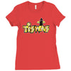 tiswas ideal birthday present or gift Ladies Fitted T-Shirt