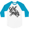 girl gang 2 3/4 Sleeve Shirt