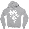 final fantasy 8 squall inspired unisex Zipper Hoodie