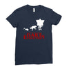 dart evolution stranger dustin tv show Ladies Fitted T-Shirt