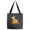 corgi pumpkin Tote Bags