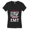Maybe I Was Too Late To Be His First But Right Now I'm Happy To Be His Women's V-Neck T-Shirt