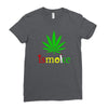 is smoke Ladies Fitted T-Shirt