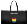 Worth The Wait Rainbow Weekender Totes