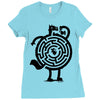 amazin' cat Ladies Fitted T-Shirt