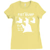 big hero 6 baymax tee fist bump balalala walt disney animation Ladies Fitted T-Shirt