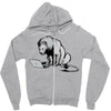 lion pc Zipper Hoodie
