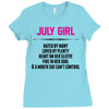July Girl Hated By Many Ladies Fitted T-Shirt