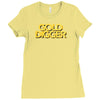 gold digger Ladies Fitted T-Shirt
