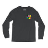 Flower Pocket Long Sleeve Shirts