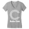 Radio Club Women's V-Neck T-Shirt