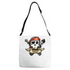 pirate wars Adjustable Strap Totes