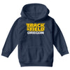 track and field oregon Youth Hoodie