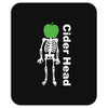 ciderhead cider drinking skeleton and apple Mousepad