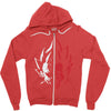 im angry Zipper Hoodie