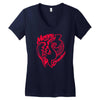 money over emotion Women's V-Neck T-Shirt
