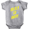 boldly go away Baby Onesie