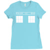 police public call box Ladies Fitted T-Shirt