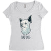 Bad Dog Women's Triblend Scoop T-shirt