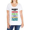 daddy you are my favorite superhero Ladies Curvy T-Shirt
