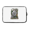 nuts about bikes Laptop sleeve