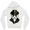 panda rorschach Zipper Hoodie