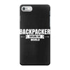 Backpacker Explore The World iPhone 7 Case