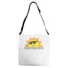 today is a beautiful day Adjustable Strap Totes