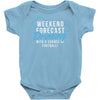 weekend ... drinking .. Baby Onesie