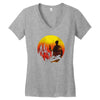 shine ! Women's V-Neck T-Shirt