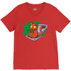 pizza cat V-Neck Tee