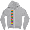 Human, Gay Pride Zipper Hoodie