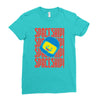 spaceship Ladies Fitted T-Shirt